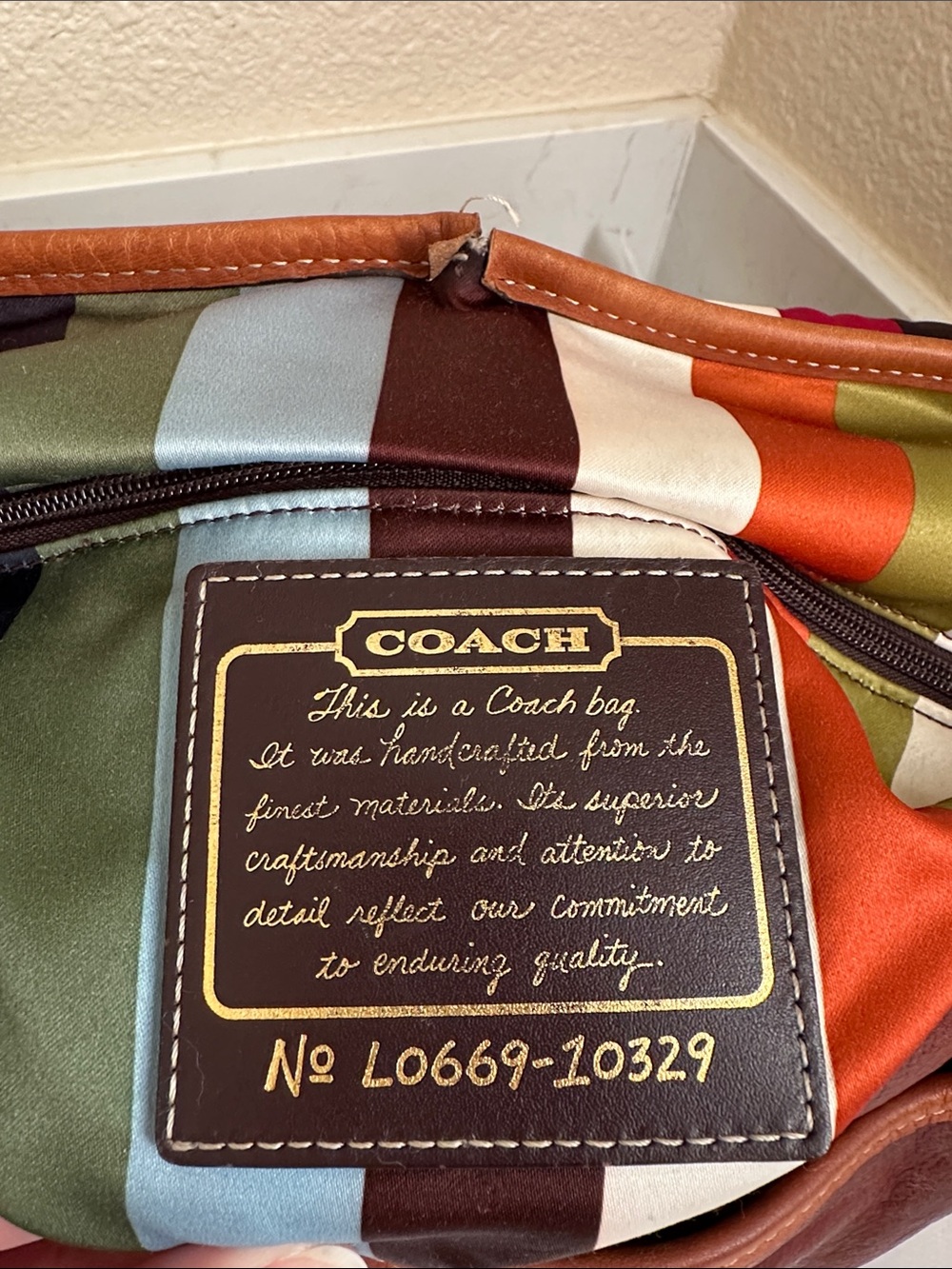 Coach Legacy Anniversary Vintage Ali Leather Bag Y2K - Picture 11 of 16
